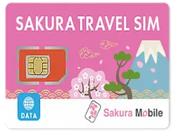 Japan Unlimited 4G/LTE SIM Card (Osaka Kansai International Airport Pick Up)